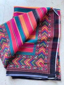 Unused Multicolour Sequence Saree