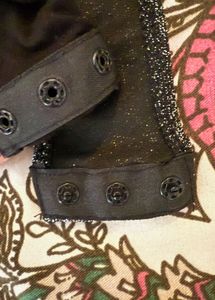 Sparkly Open-Back Bodysuit