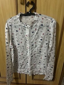 Patterned Shirt- S