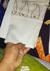 Pure Cotton Stylish Net On Bottom Pant