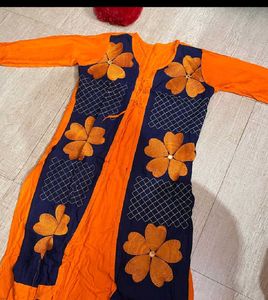 Orange Kurta/Kurti