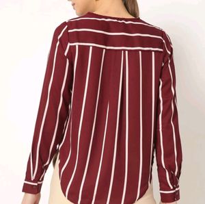 Formal Maroon Top