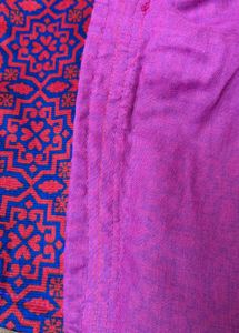 Preloved Blue Saree With Stitched Blouse 💙