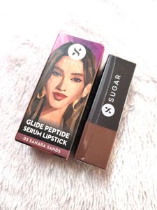 SUGAR Cosmetics Glide Peptide Serum Lipstick with