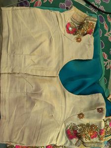 Border Silk Dual Tone Saree
