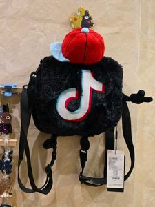 TikTok Plush Backpack