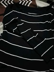 Striped Black T-Shirt