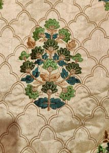 Cream Colour Floral Design Jodhpuri
