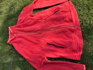 Redish peach Fleece Jacket