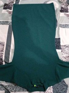 Green One Piece Bodycon Dress