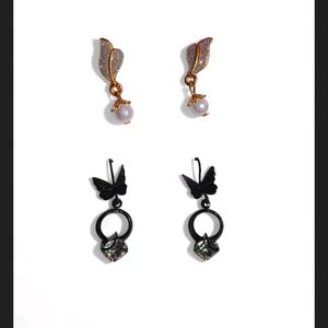 13 Pairs Of College Studs And Earrings Combo