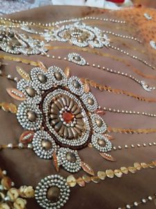 Embroidered Saree