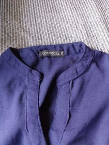 Charcoal Blue Tunic