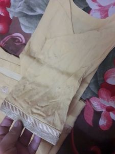 Newly stiched suit set with dupatta