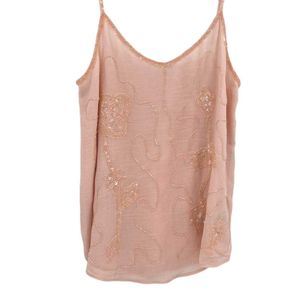 Beaded Tank Top | Temperance | Party Wear | Women