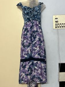 Stylish Tie-Dye Maxi Dress