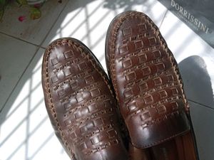 Brown Leather Loafers
