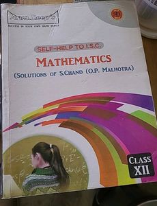 ISC MATHS...SOLUTIONS OF S CHAND...CLASS 12