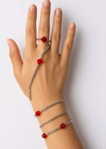 Red Beaded Bracelet