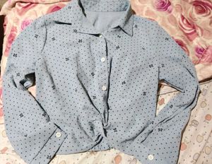 Cute Polka Dot Crop Top