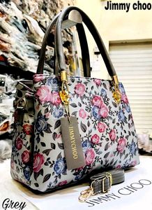 Jimmy Choo Grey Tote Bag