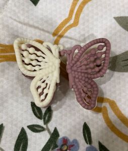 Twin Butterfly Hair Claw
