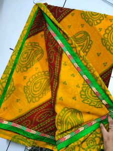 Chunri Prit Soft Georgette Saree With Blouse Piece