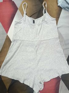 Cute Grey Romper