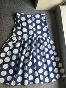 Navy &amp; White Polka Dot Tommy Hilfiger Dress
