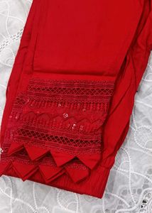 Elegant White Embroidered Kurta Set