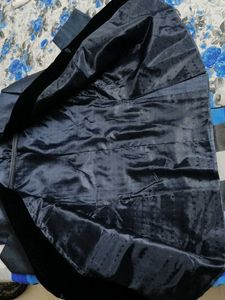 Partywear Men Blue Rayon Two Piece Suit