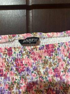 Floral Peplum Top