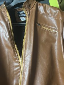 Leather Faux Jacket