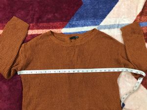 Mixxo Light Weighted Sweater Tan In Colour Bust 34