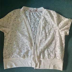 Lace Open Cardigan