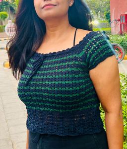 Striped Knit Top