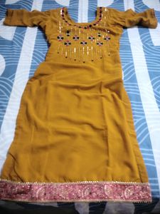 Haldi Sharara Set