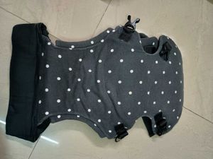 Black Polka Dot Baby Carrier