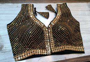 Black Designer Blouse