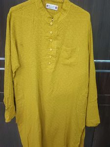 Men&#39;s Solid Cotton Kurta