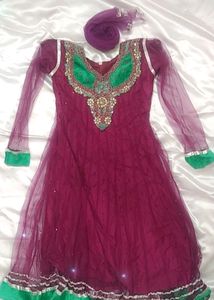 Dark Purple Gown