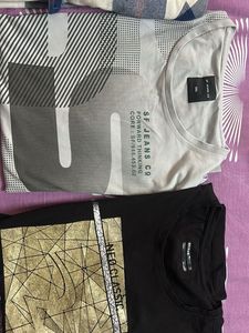 2 Tshirts +1 Shirt Combo Pack