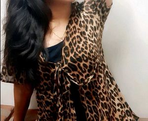 Leopard Print Top