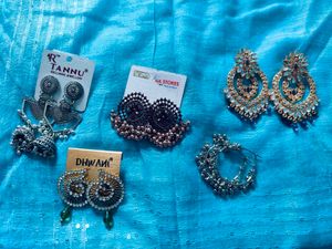 Fashionable Earrings & Jhumkas