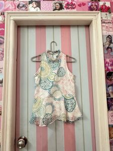 Printed Halter Top
