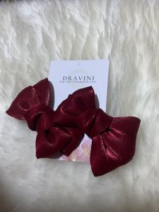 Korean Shimmer Bow Clips