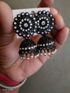 Beautiful Silver 🤍 Earrings 😍😍
