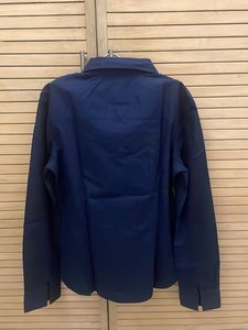Van Heusen Navy Blue shirt, Small , good as Ne