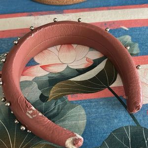 Pink Studded Headband