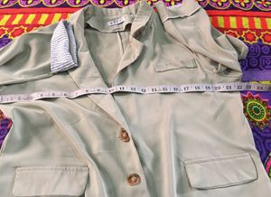 Stylish Sage Green Blazer